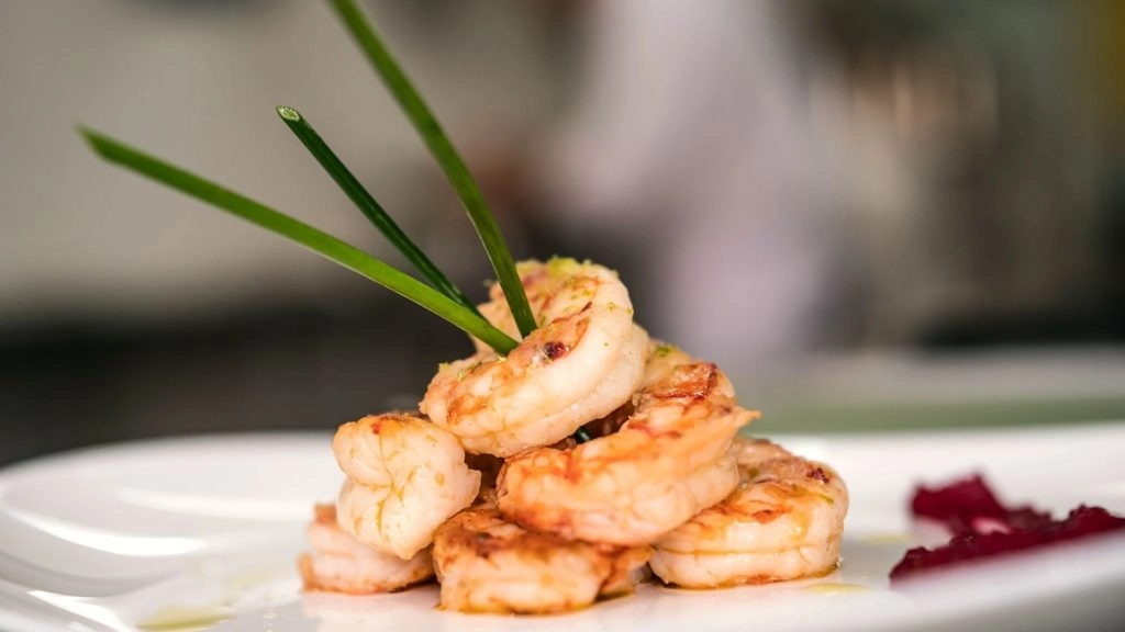 Prawn Dish at the Lady Gregory Hotel