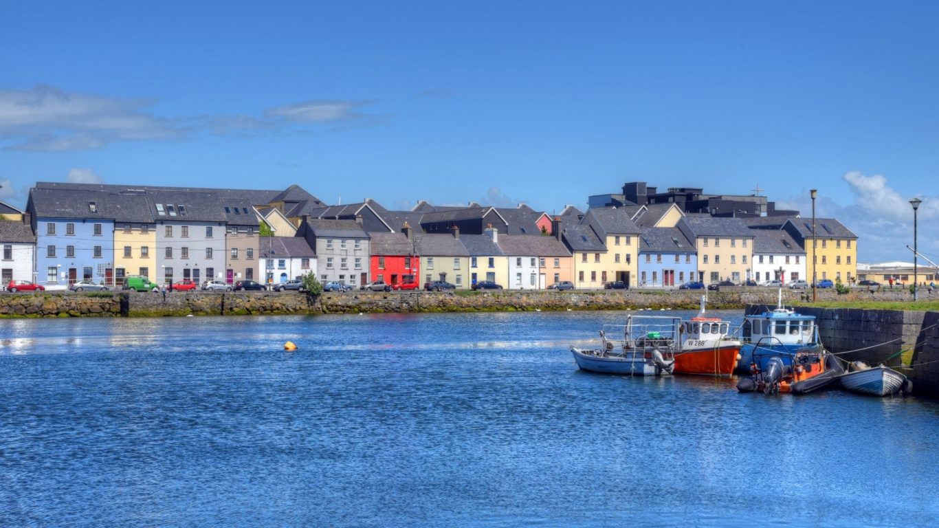 The Claddagh In Galway City