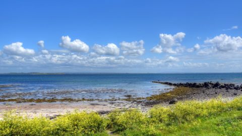 Beach in Galway near the Lady Gregory Hotel