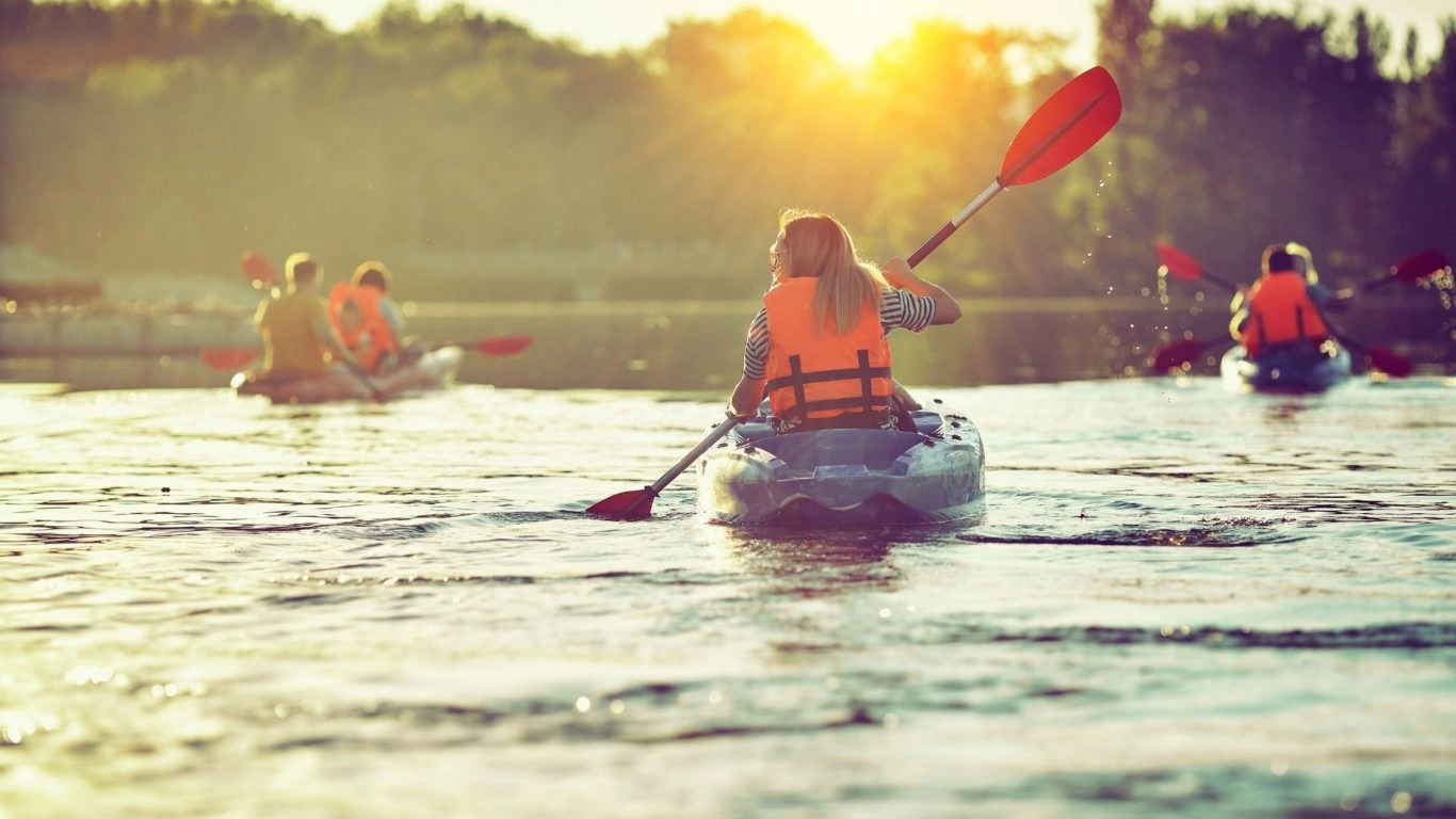 Canoeing in Galway