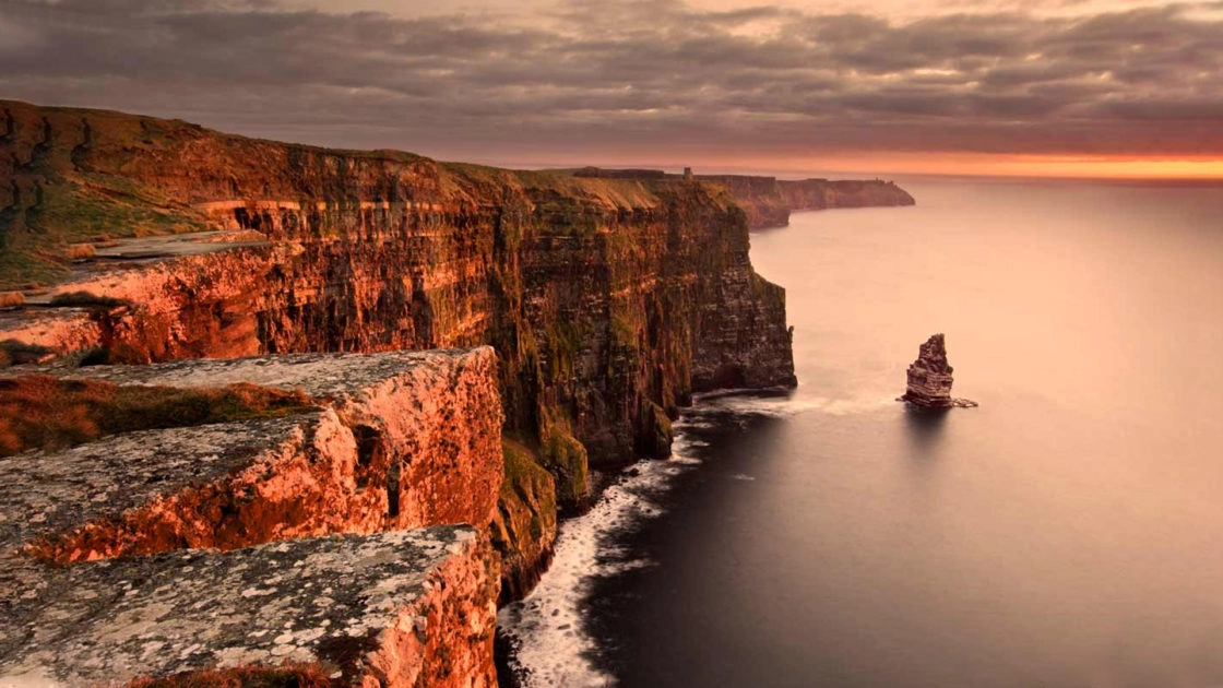 The Cliffs of Moher near Lady Gregory Hotel