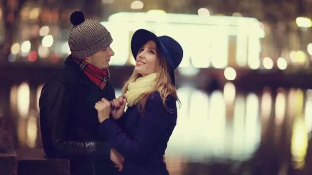 Winter Couple Lady Gregory