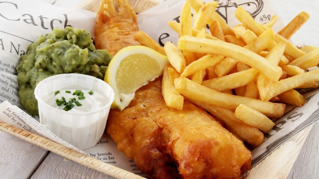 Beer Battered Fish and Chips Lady Gregory