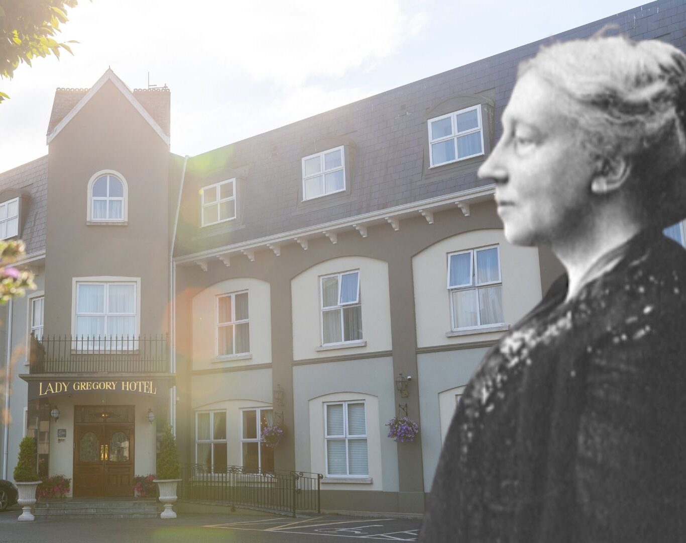 LG Exterior with Lady G