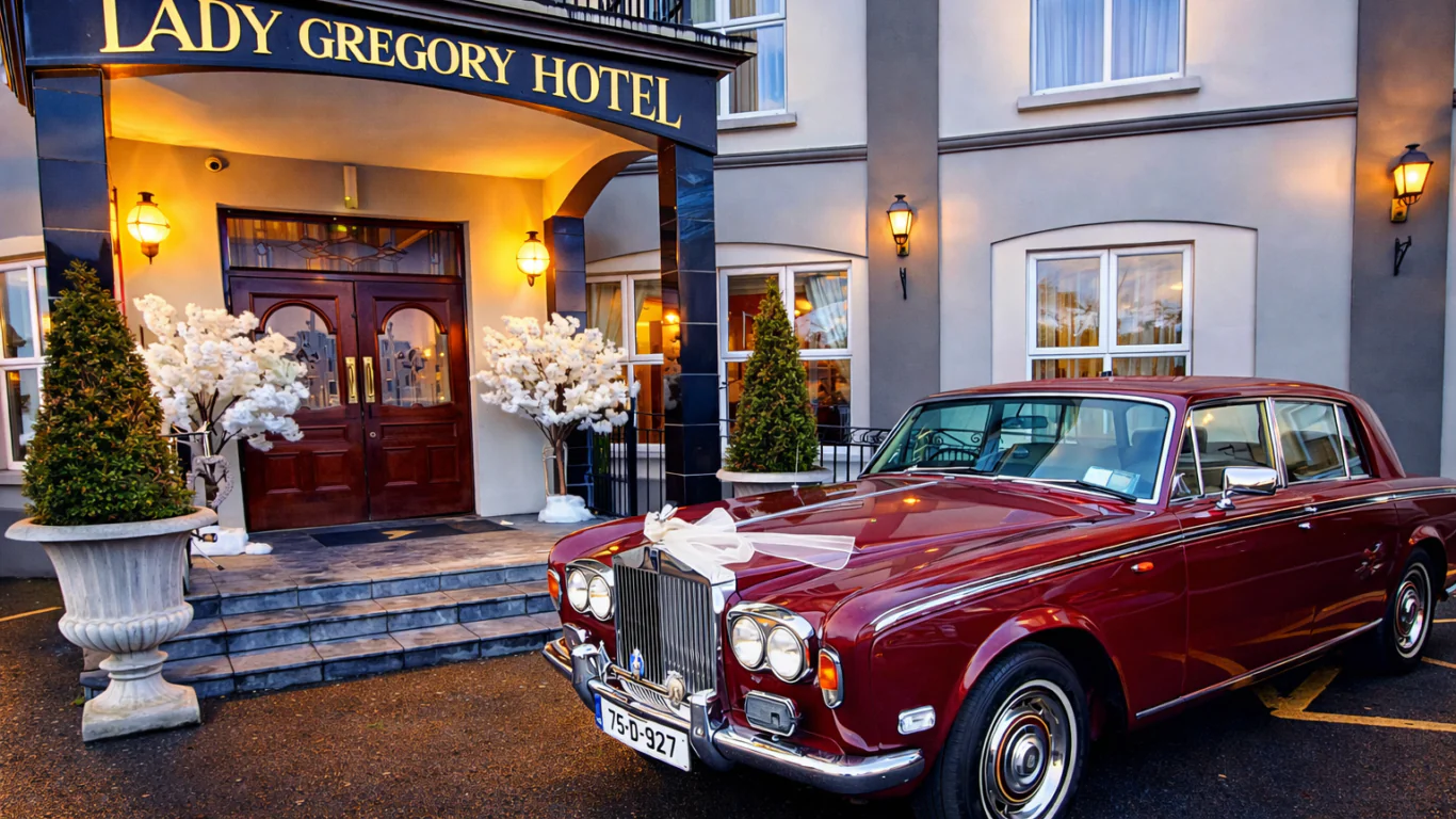 Hotel and Rolls Royce